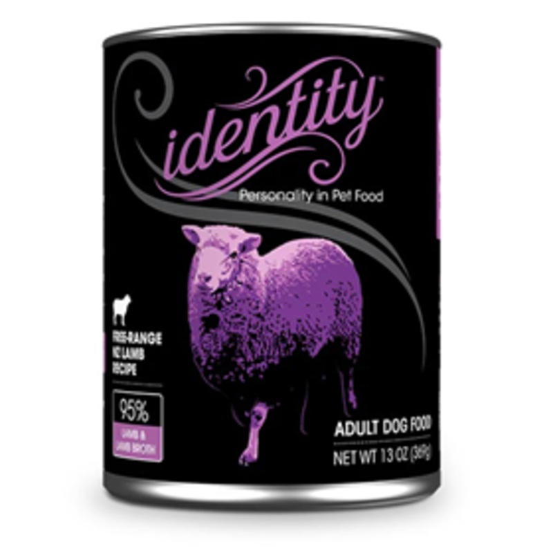 Identity 95% Free-Range NZ Lamb Recipe Adult Dog Food 13 oz.