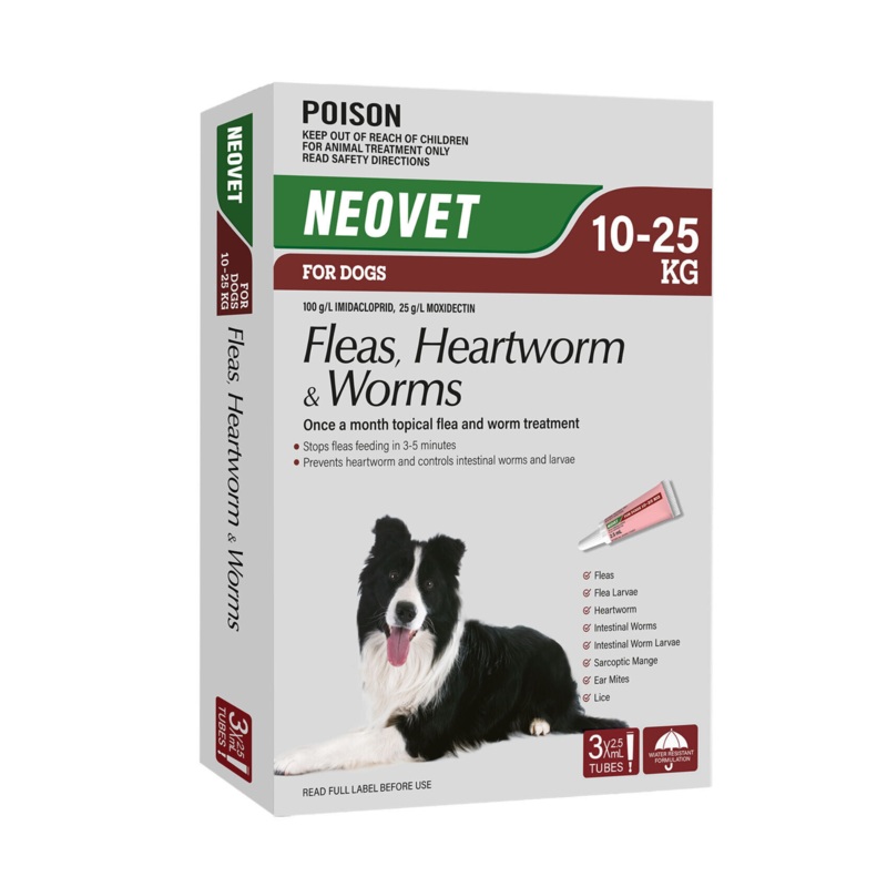 Neovet For Dog 10-25kg|3 Pack|6 Pack