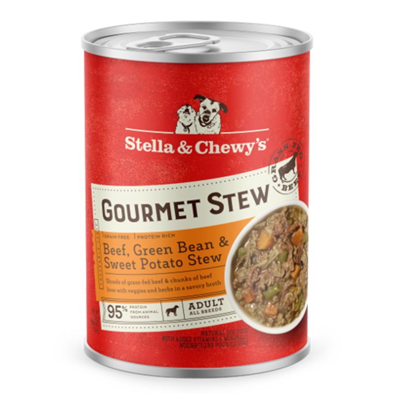 Stella & Chewy’s Dog Gourmet Stew Beef, Green Bean & Sweet Potato Stew 12.5oz