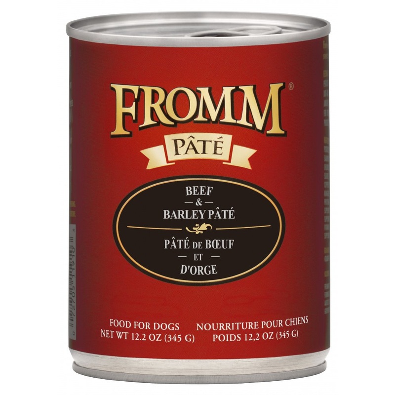 Fromm Canned Beef & Barley Pte Dog Food