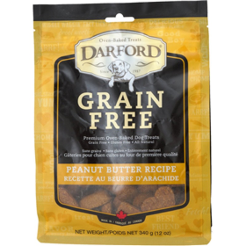 Darford Grain Free Peanut Butter Recipe Dog Biscuit 12 oz.