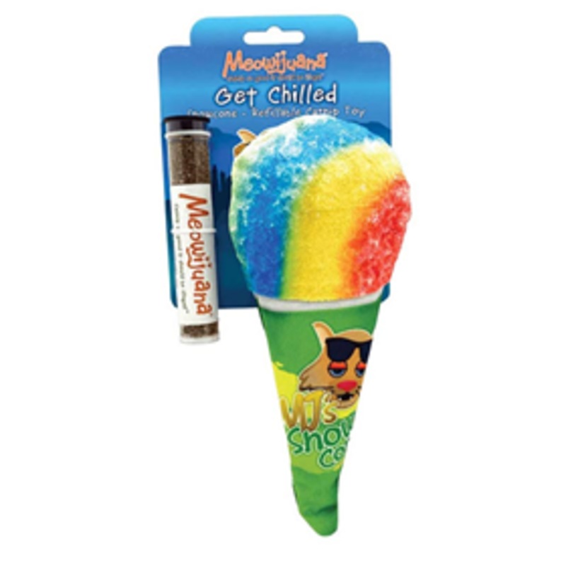 Meowijuana Get Chilled Snowcone Refillable Catnip Toy
