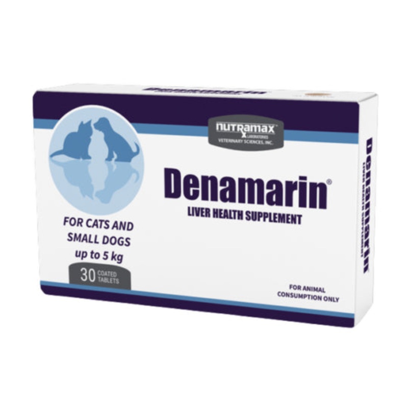 Nutramax Denamarin Liver Health Supplement for Small Dogs & Cats