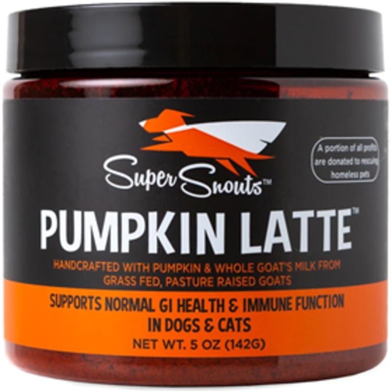 Super Snouts Pumpkin Latte Supports GI Health & Immune Function in Dogs & Cats