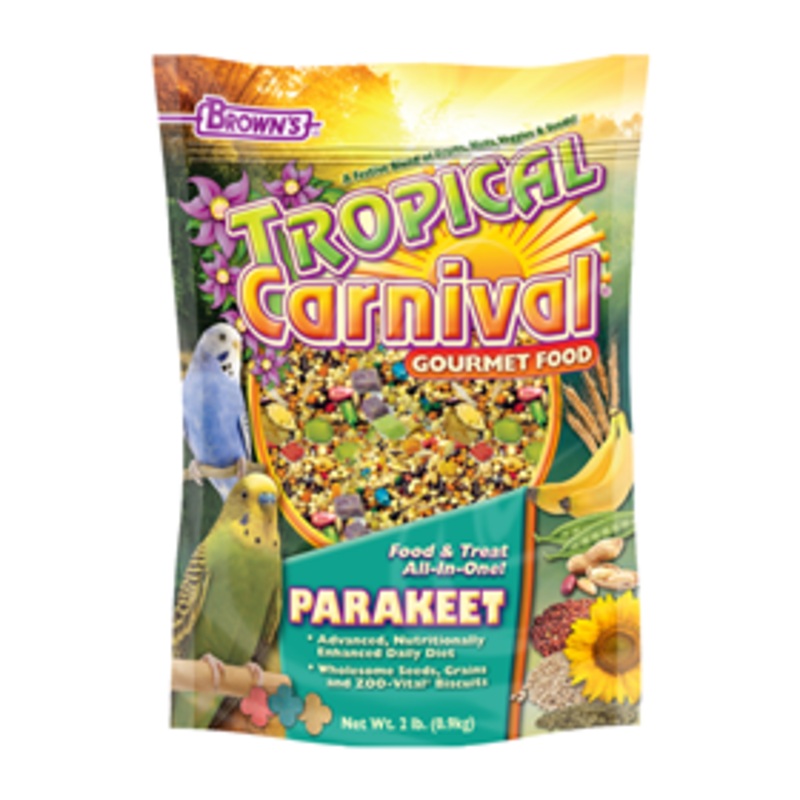 FM Brown’s Tropical Carnival Parakeet 2 lb.