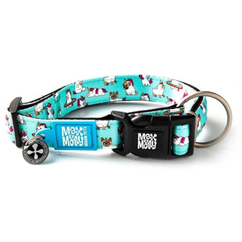 Max & Molly Smart I.D Collar Unicorn XS