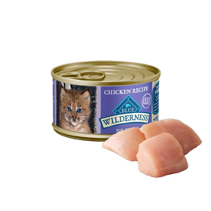 Blue Buffalo Wilderness Chicken Recipe for Kittens 3 oz.