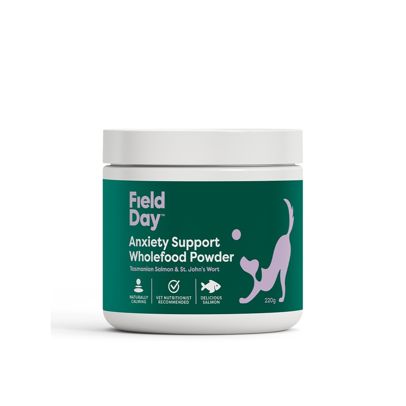 Field Day Dog Anxiety Support Wholefood Powder 220g