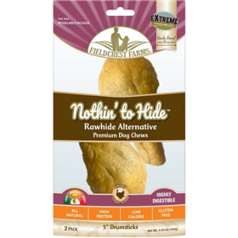 Fieldcrest Farms Nothin’ to Hide Drumstick Turkey Flavored 2 pack
