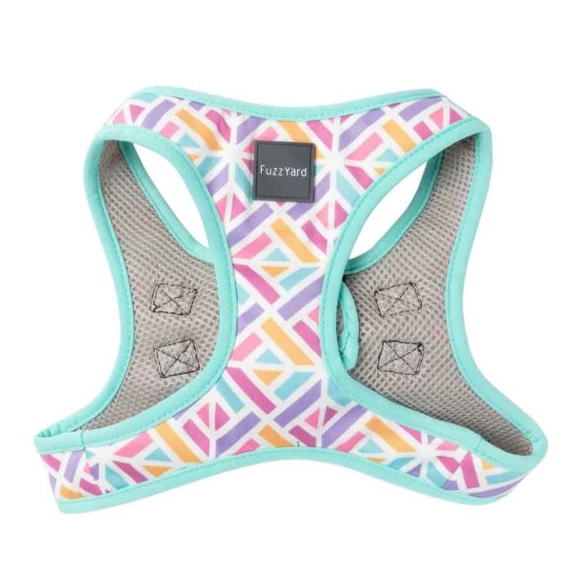 FuzzYard Bubblegum Burst Dog Step In Harness