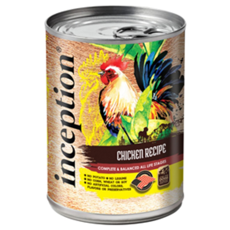 Inception Chicken Recipe Canned Dog Food 13 oz.