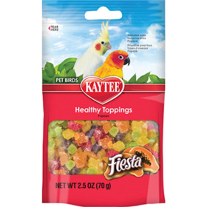 KAYTEE Fiesta Healthy Toppings Papaya for All Birds