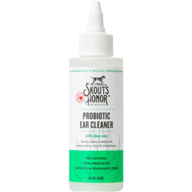 Skout’s Honor Probiotic Ear Cleaner with Aloe Vera 4 oz.