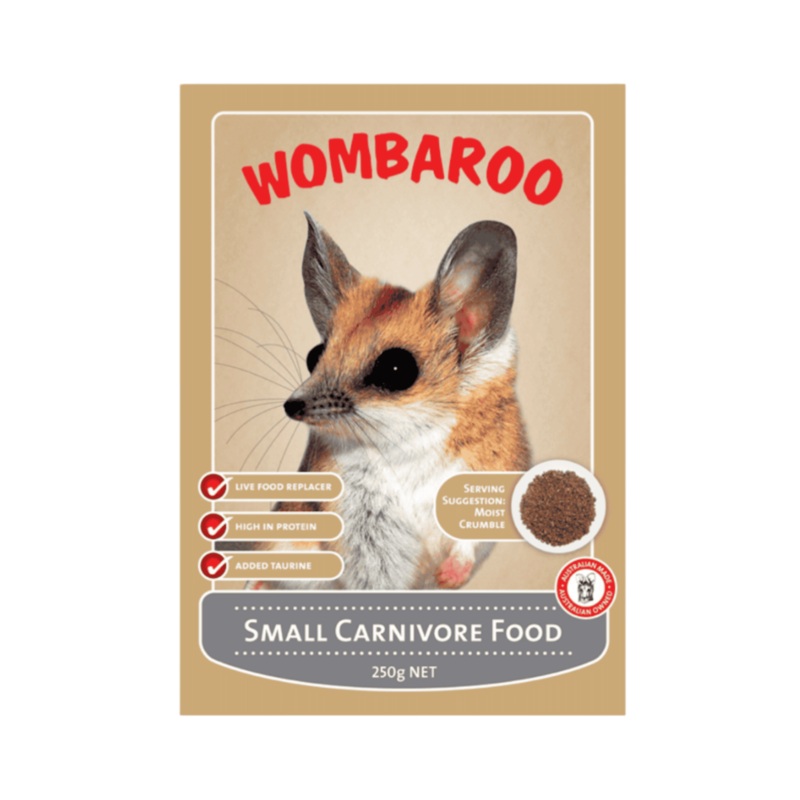 Wombaroo Small Carnivore Food|250g|1kg|5kg