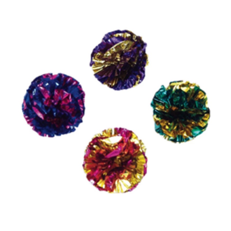 Coastal Turbo Krinkle Ball Cat Toy 1.5