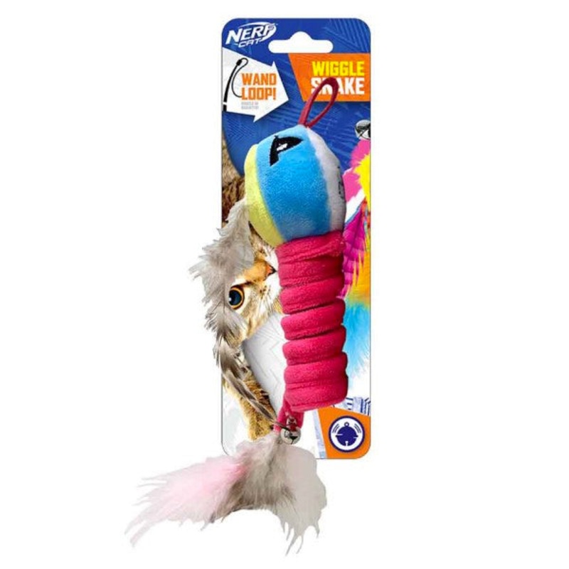 Nerf Cat Ultra Plush Spring Snake w/Bell