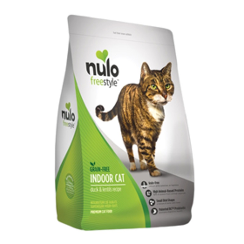 qNulo Freestyle Indoor Cat Grain Free Duck & Lentils Cat Food 2 lbs.
