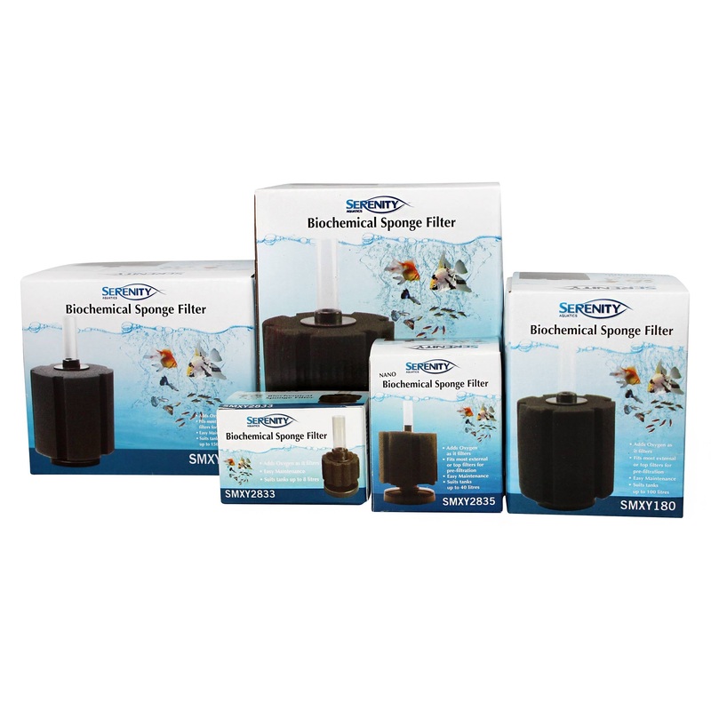 Serenity Aquatics Biochemical Sponge Filter