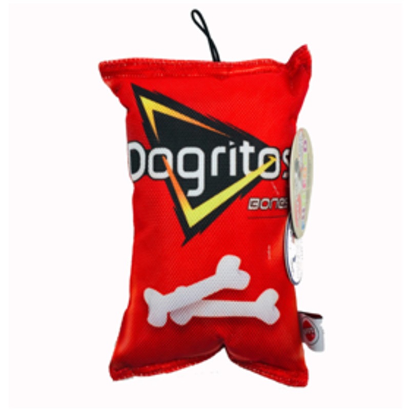 Spot Fun Food Dogritos Chips Dog Toy 8 in