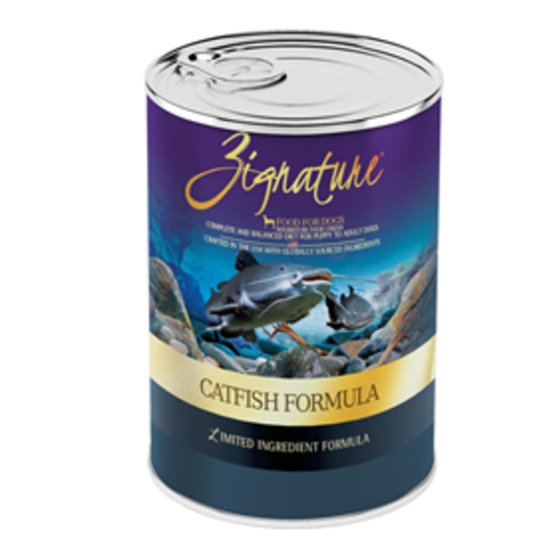 Zignature Catfish Limited Ingredient Dog Food Can 13 oz