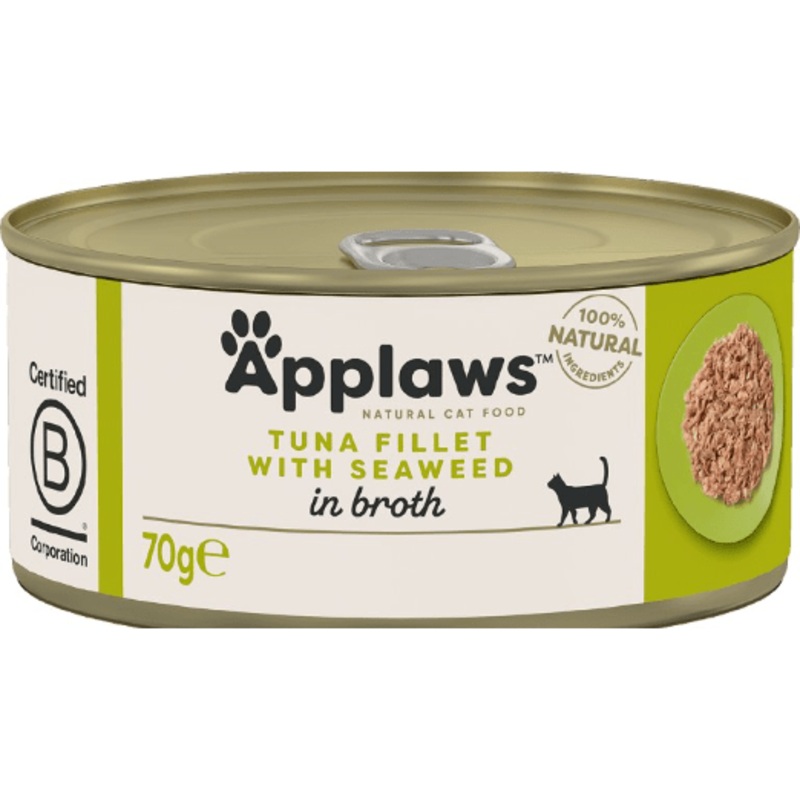 Applaws Tuna and Seaweed 70gr|1 Pc|24 Pk