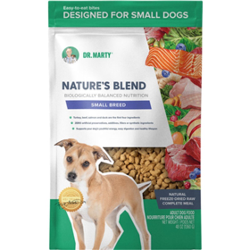 Dr. Marty Nature’s Blend Small Breed Dog Food 48 oz
