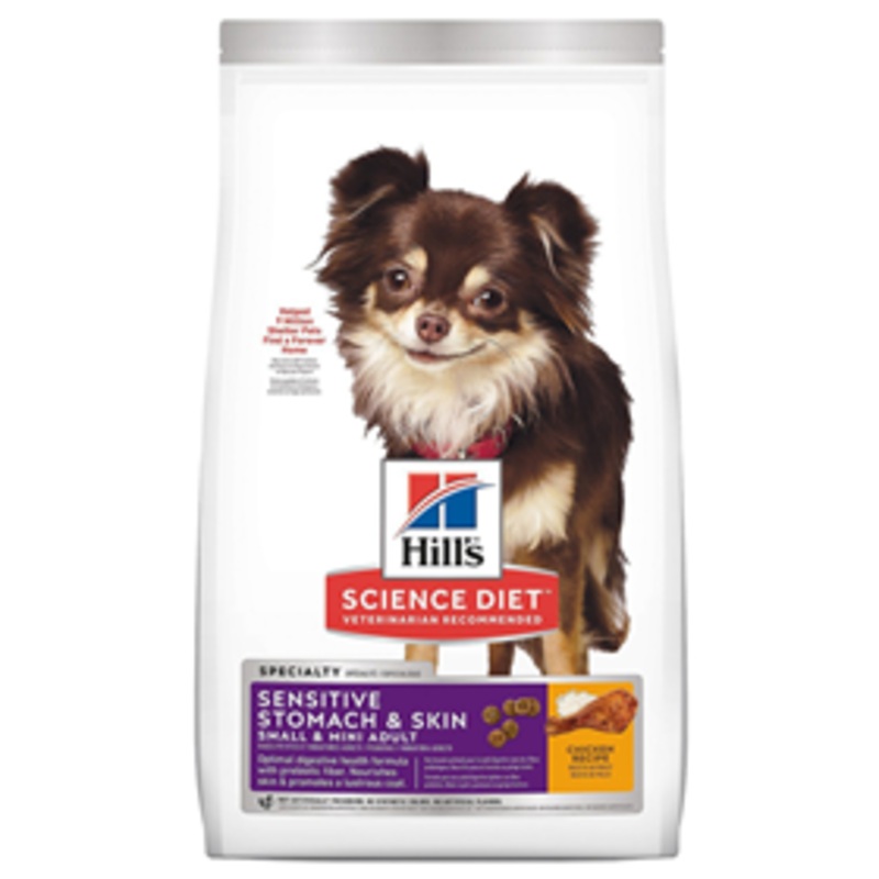 Hills Science Diet Adult Sensitive Stomach & Skin Small & Mini Chicken Recipe Dog Food