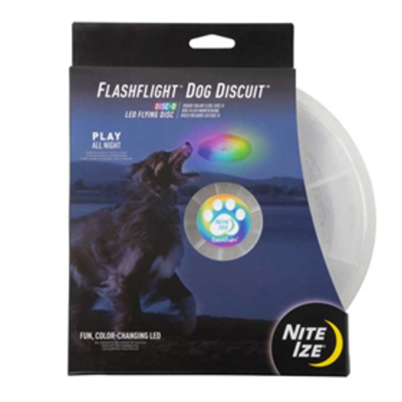 Nite Ize Flashflight Dog Discuit LED Flying Disc