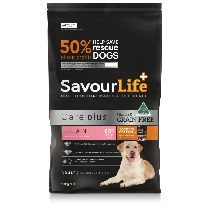 SavourLife Grain Free Care Plus Adult Dog Lean Turkey Dry Food