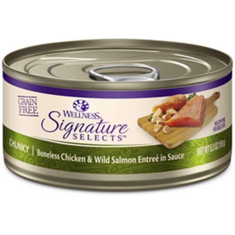 Wellness CORE Signature Selects Chunky Chicken & Salmon Cat Food