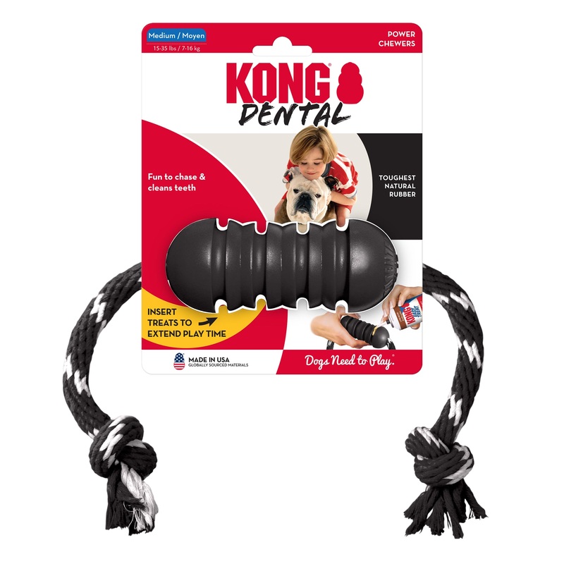 KONG Extreme Dental with Rope – Medium