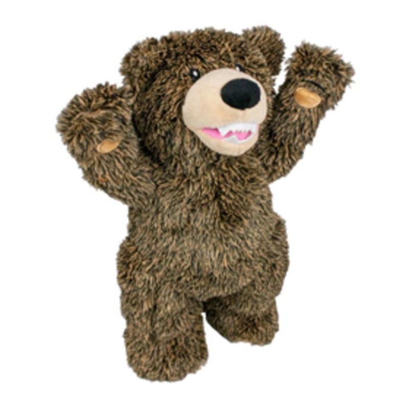 Tall Tails’ Grizzly Rope Body Dog Toy