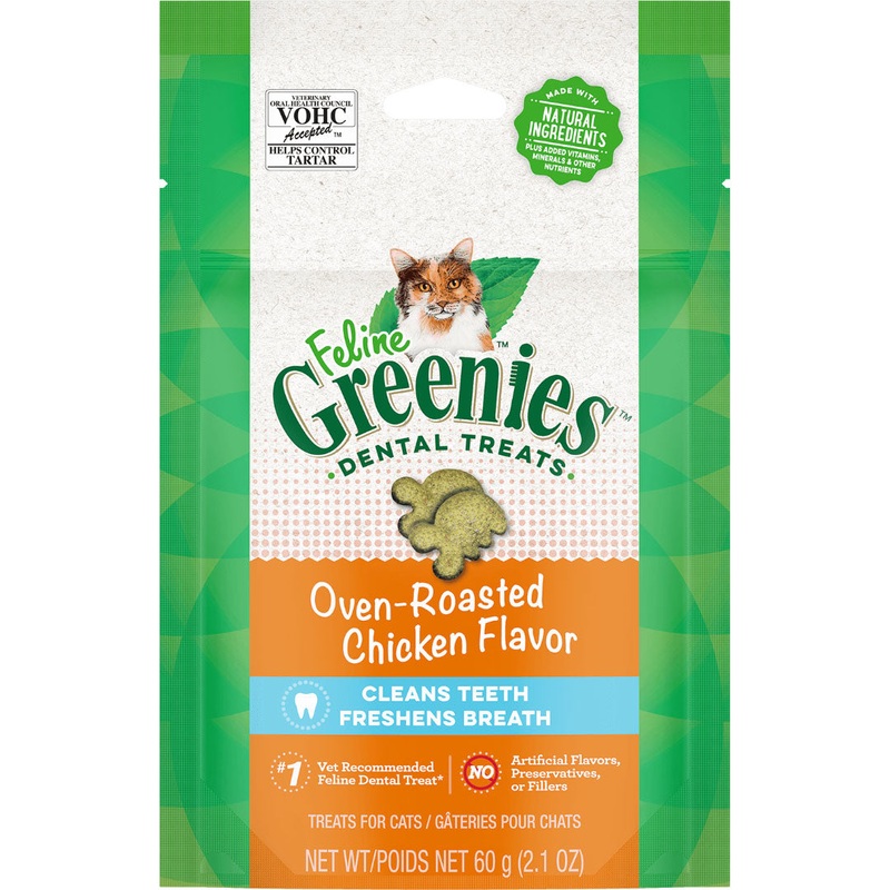 Feline Greenies Dental Treats for Cats – Assorted Flavours