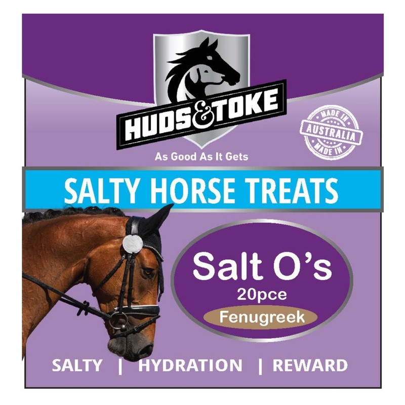 Huds & Toke Salt O’s Salty Horse Treats – 20 pieces