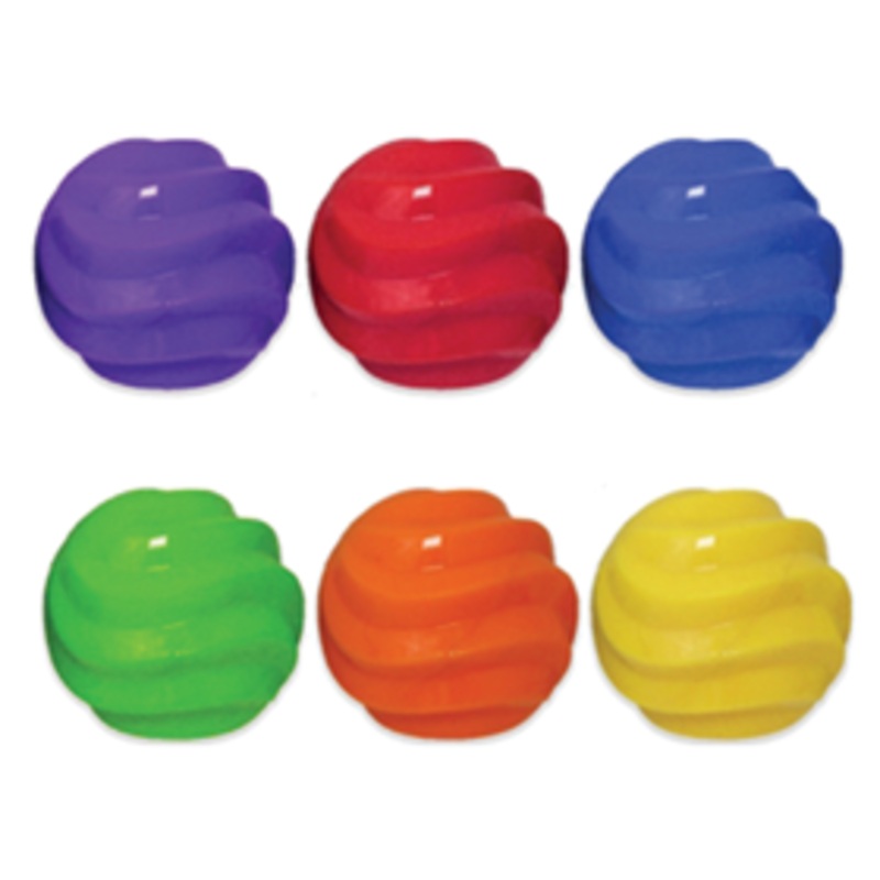 Multipet Ruff Enuff Spiral Ball 4 in.