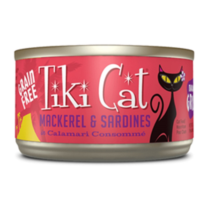 Tiki Cat Makaha Grill Mackerel & Sardines Grain Free 2.8 oz.