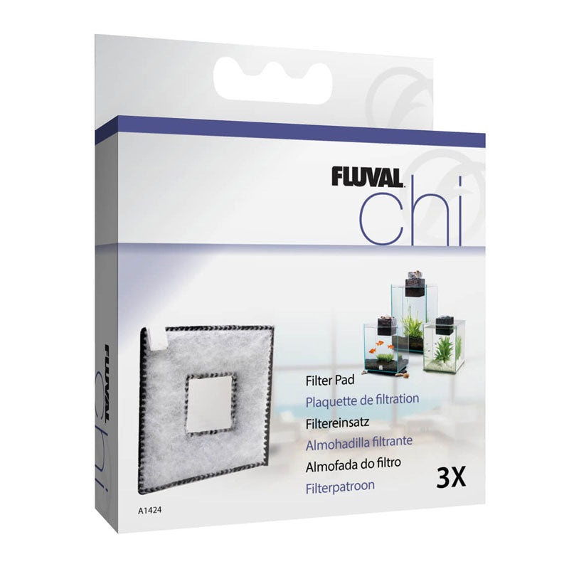 Fluval Chi Aquarium Filter Pad Replacement – 3 Pack