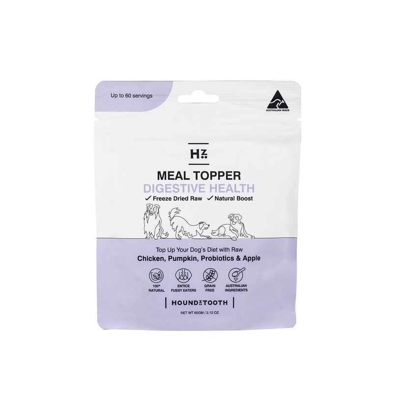 Houndztooth Raw Boost Meal Dog Topper Digestive Health 60g