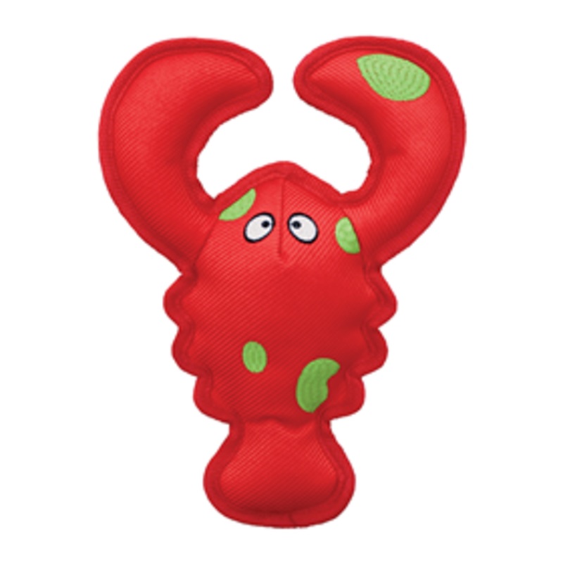 KONG Belly Flops Lobster Dog Toy