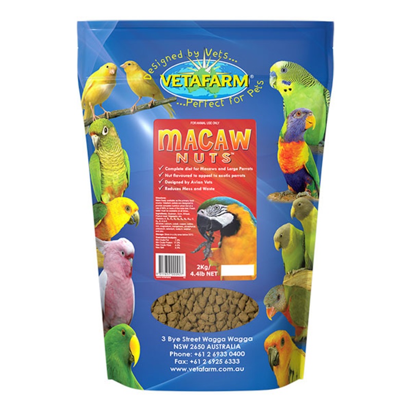 Vetafarm Macaw Nuts|10kg|2kg