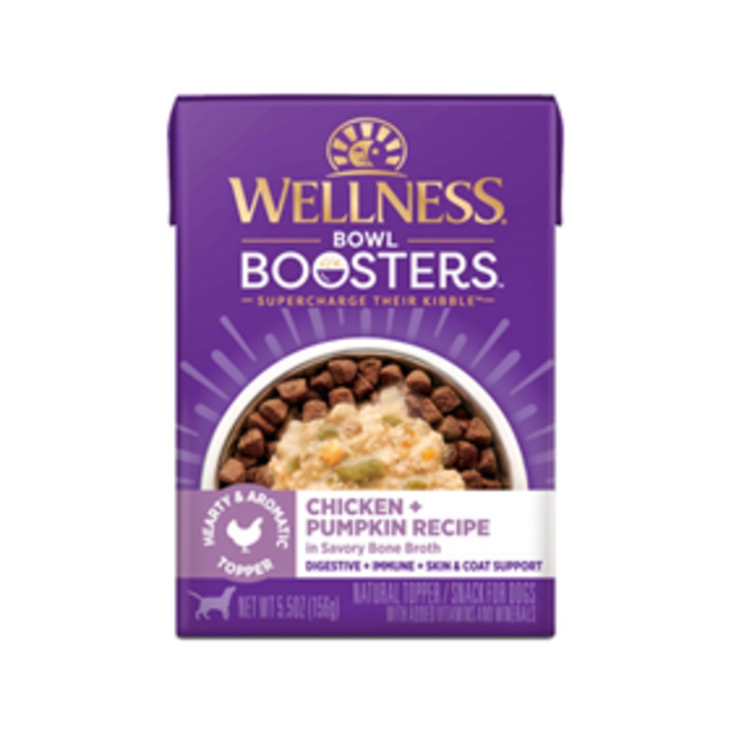 Wellness Heart Topper Bowl Boosters Chickens 5.5oz