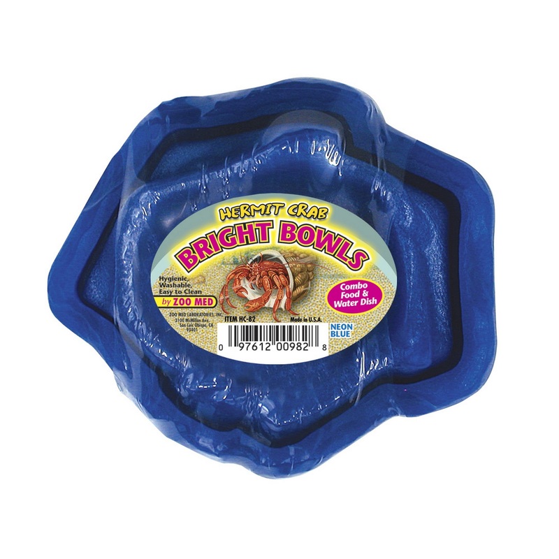 Zoo Med Hermit Crab Bowls – Blue