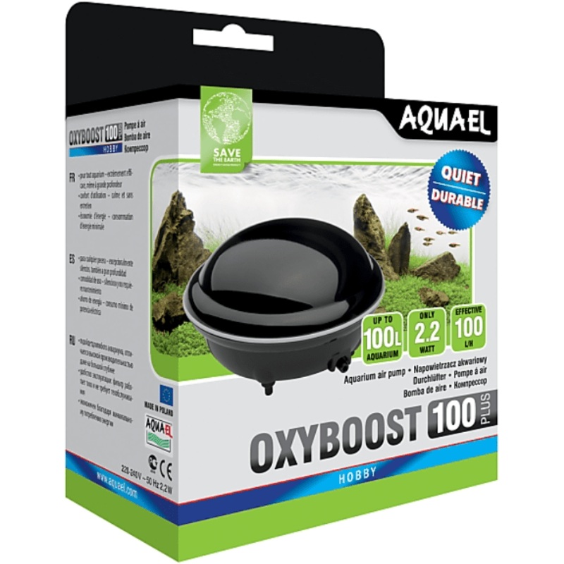 Aquael OxyBoost 100Plus – Aquarium Air Pump