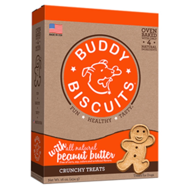 Cloud Star Buddy Biscuits Peanut Butter 16 oz.