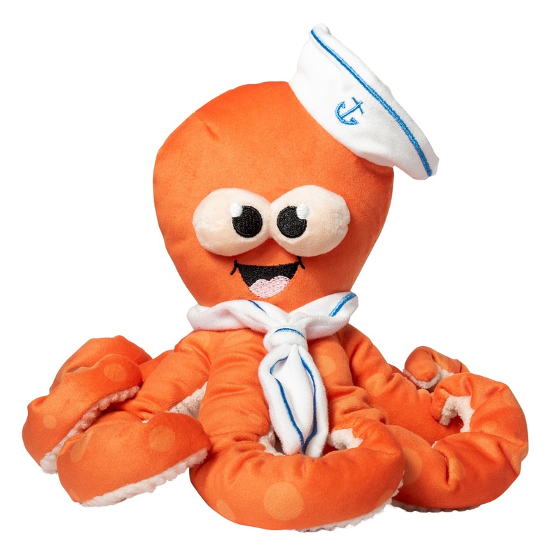 FuzzYard Octoposse Sailor Squiggles Dog Toy