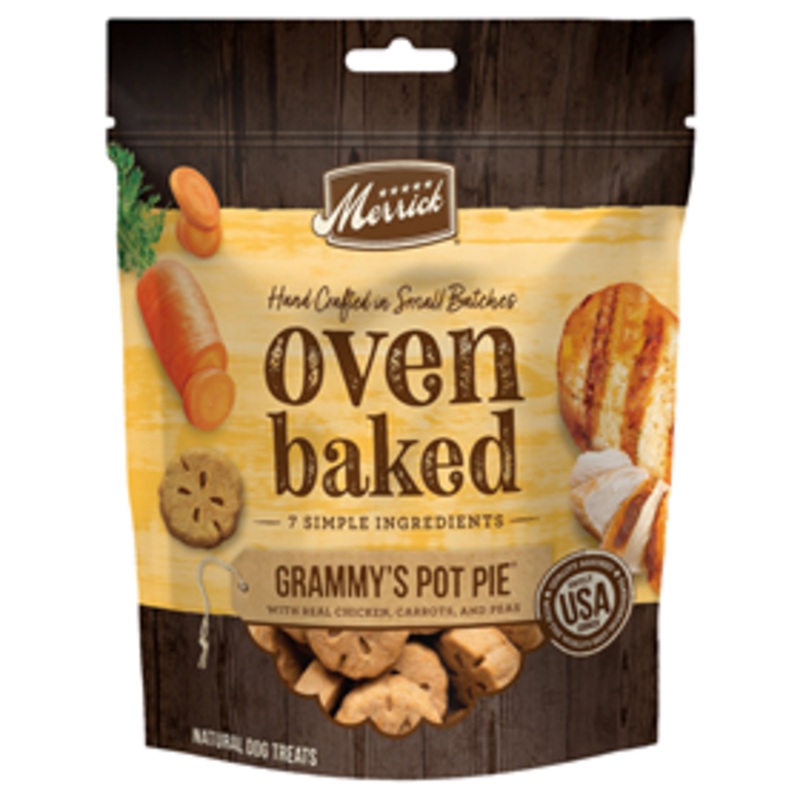 Merrick Oven Baked Grammy’s Pot Pie with Real Chicken, Carrots, & Peas 11 oz.