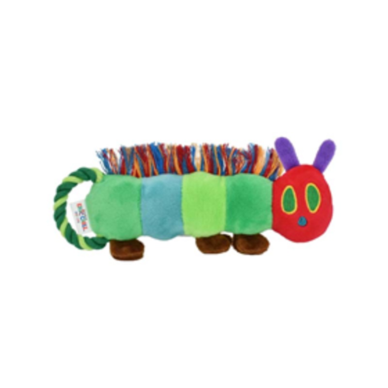 Multipet Very Hungry Caterpillar Rope Tug 16in