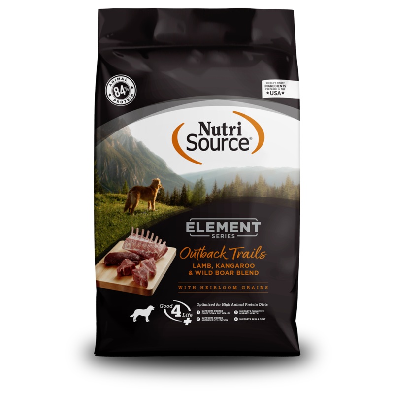 NutriSource Element Series Outback Trails Recipe With Heirloom Grains Dry Dog Food