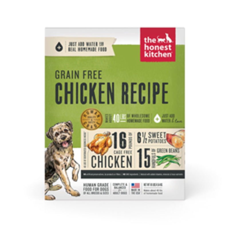 The Honest Kitchen Dehydrated Grain Free Chicken Recipe Dog Food 10 lbs