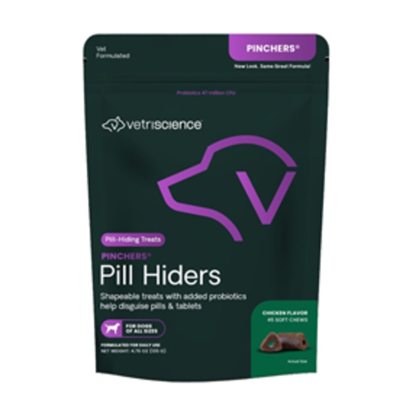 VetriScience Pinchers Pill Hiders Chicken Flavored Pill-Hiding Treats for Dogs